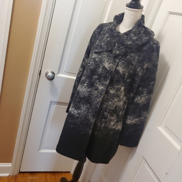 Paraphrase Wool Blend Cardigan Coat size Medium - Picture 3 of 11